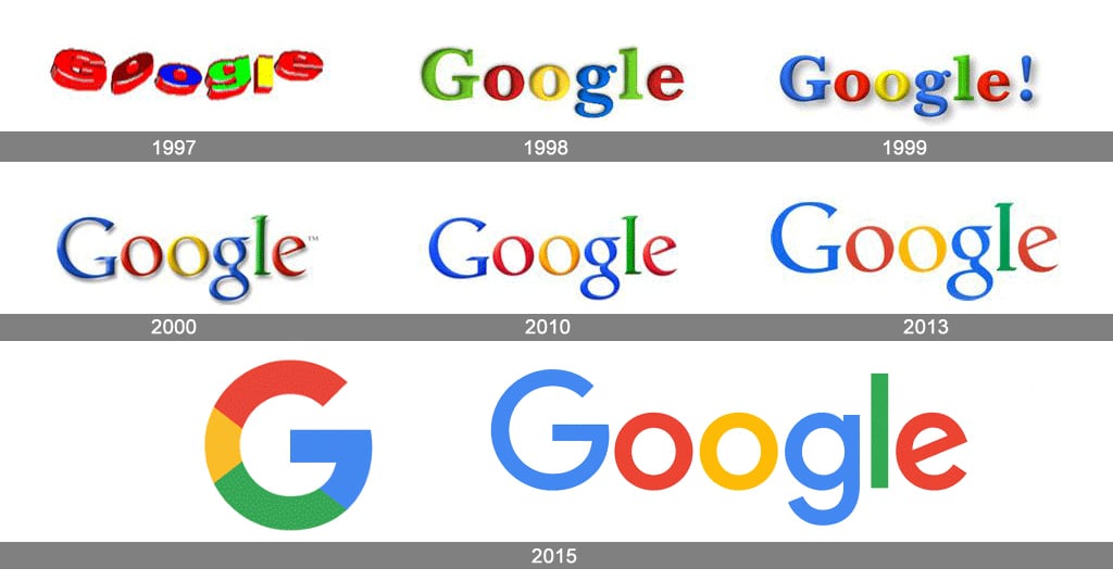 google logo history
