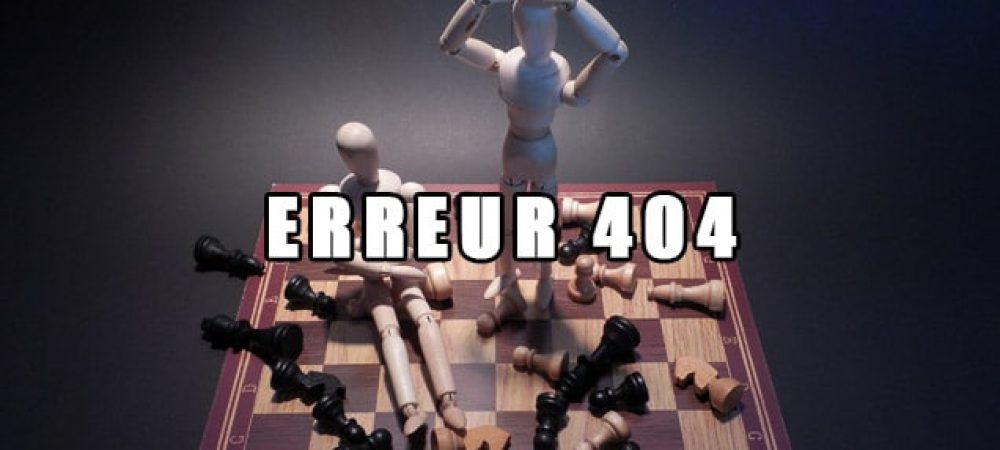 erreur 404