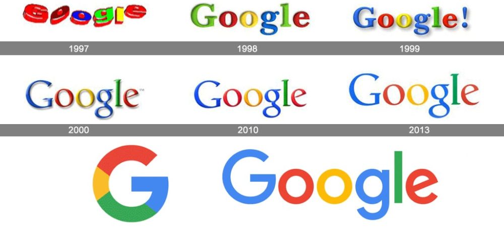google logo history
